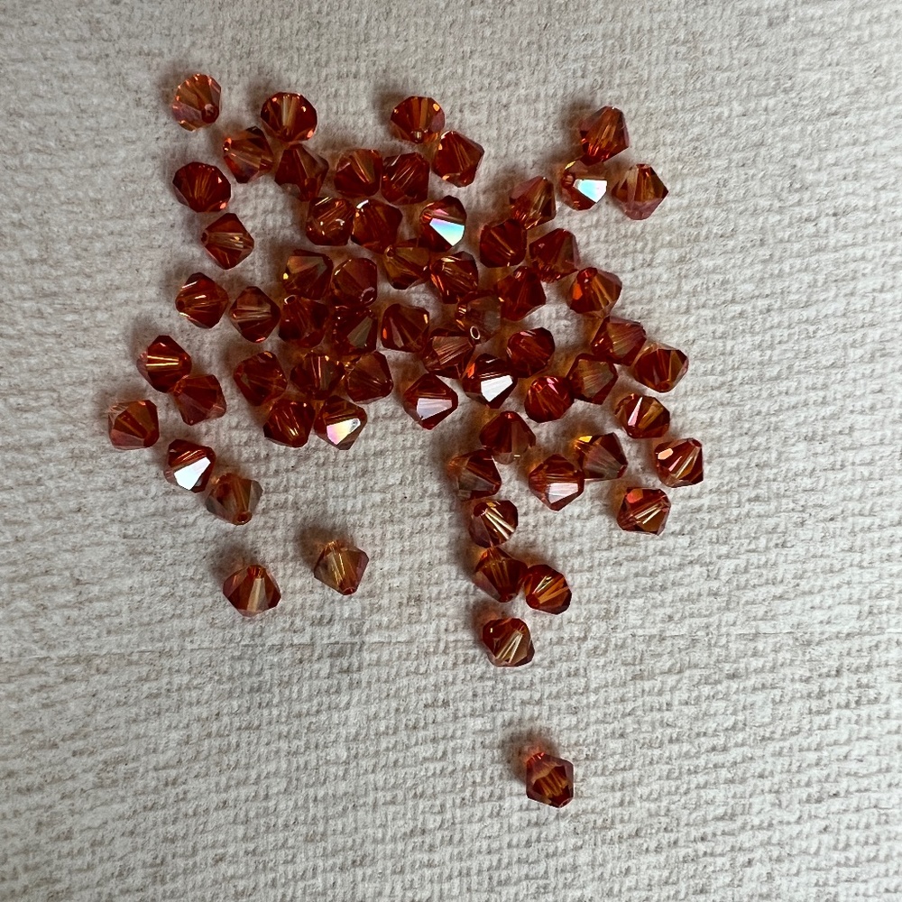 Swarovski 6 mm Bead Crystals Chili Pepper 5301  52 in lot
